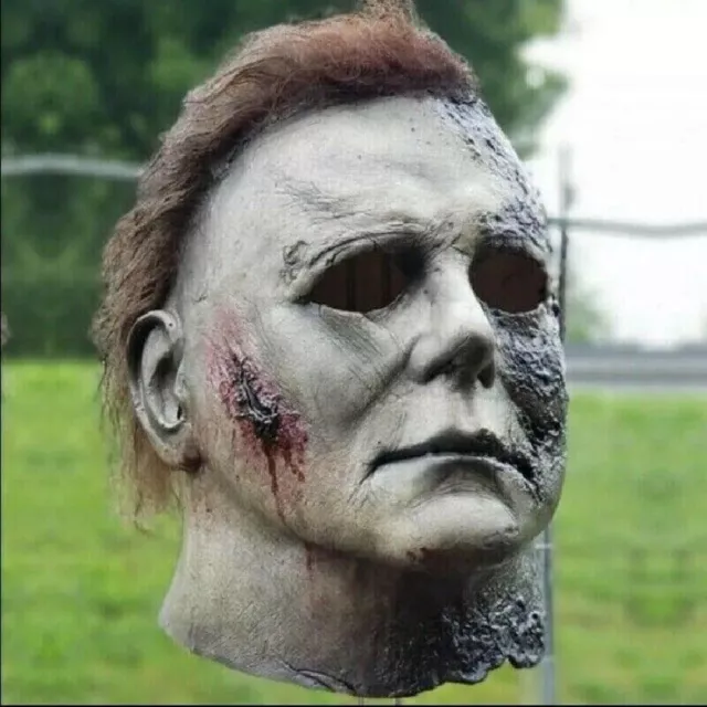 Michael Myers Horror Full Mask Latex Mask Halloween Fancy Dress Scary Costume  *