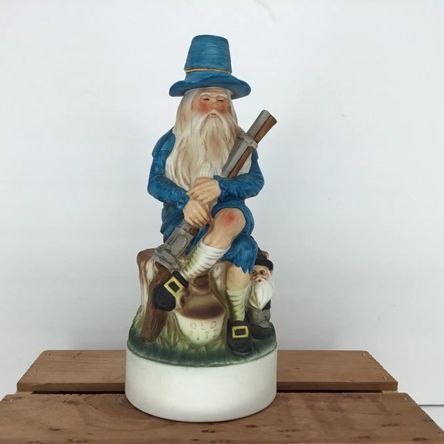 1971 Stitzel Weller Old Fitzgerald Rip Van Winkle 10.5” Porcelain Decanter.