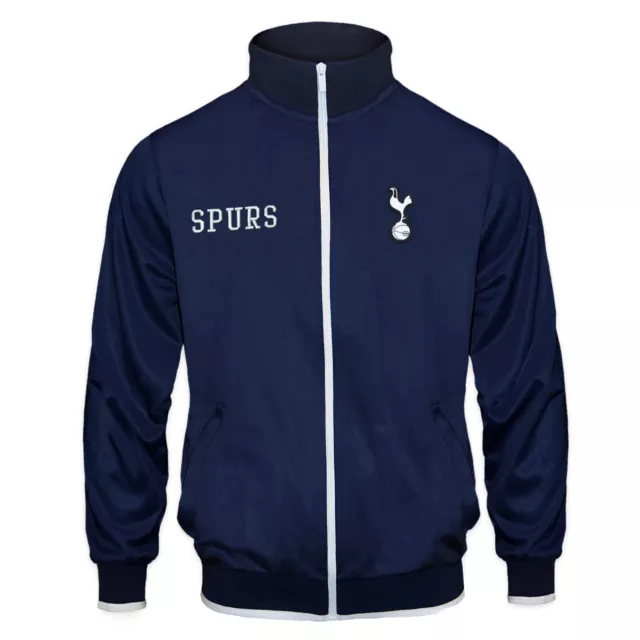 Tottenham Hotspur Mens Jacket Track Top Retro OFFICIAL Football Gift