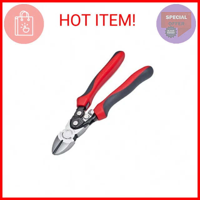 Crescent 8" Pro Series Diagonal Compound Action Dual Material Cutting Pliers - P