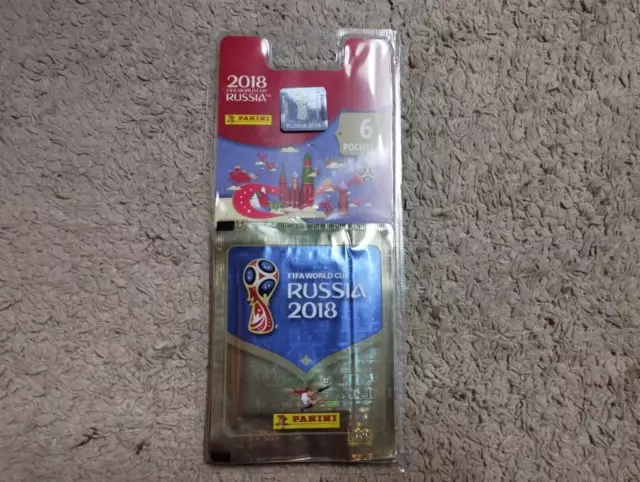 Panini Russia 2018 Blister Rigide 6 Pochettes