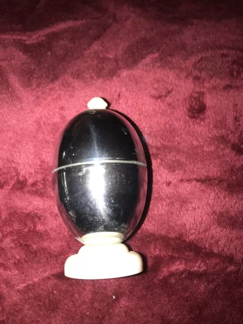 Art Deco Chrome egg cup  by Heatmaster