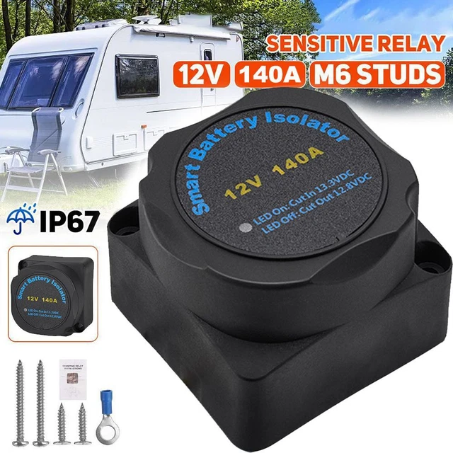140A Dual-Batterie-Isolator Aufspaltung relais Spannungs empfindliches Relais