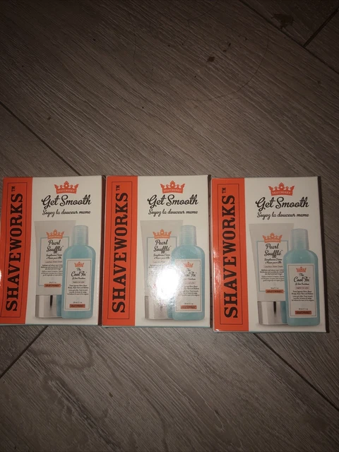 3X Shaveworks Get Smooth Nuovissimo Sigillato e Originale