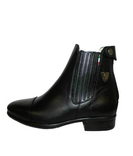Tattini WOMEN'S COLLIE LEATHER PADDOCK BOOTS