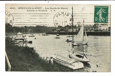 CPA-Carte Postale-France-Joinville le Pont-Les bords de la Marne