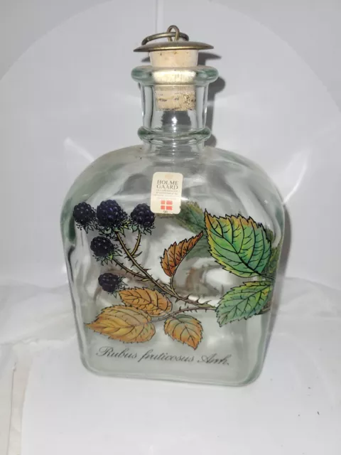 holmegaard glass decanter