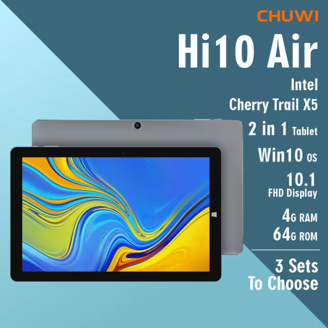 Tablet PC CHUWI Hi10 Air 10.1 pulgadas FHD Intel X5-Z8350 Windwos10 OS 4 GB RAM 64 GB ROM