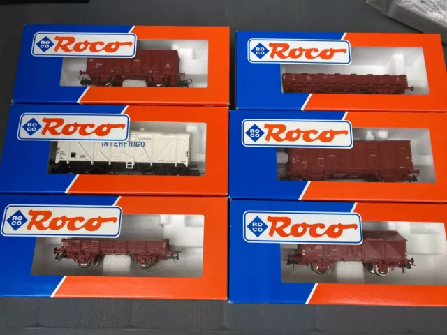 ROCO - SNCF - 6 WAGONS  "- Échelle HO   - Ep IV