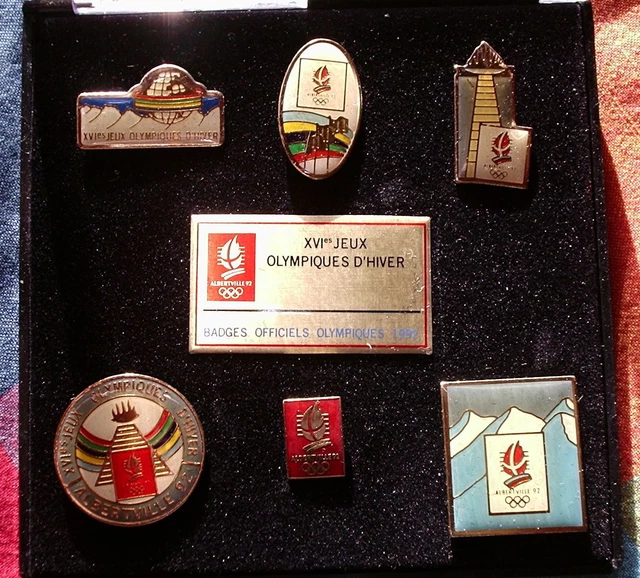 Pin's jeux olympiques - albertville 1992 - Collection