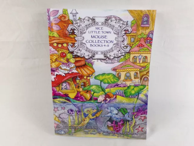 Livre De Coloriage Adulte-Nice Little Town Mouse-Collection Books 4-11-Bogema