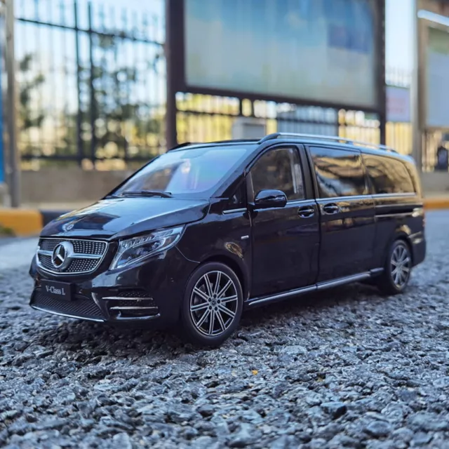 1/18 Scale Mercedes-Benz V-Class V260L MPV Black Diecast Car Model Toy Gift