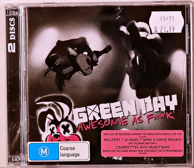 新品 グリーン・デイ/AWESOME AS F**K [CD+Blu-Ray] Awesome As F**K : Green Day: Amazon.es: CD y vinilos}