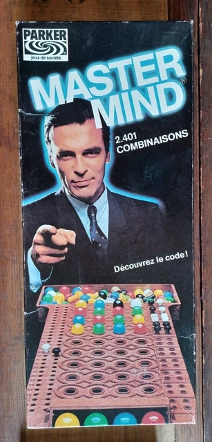 Jeu Master Mind - Célèbre Jeu De Logique Et De Combinaisons - Version Parker - à Partir De 8 Ans