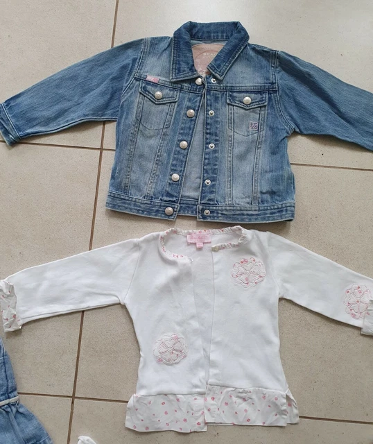 Pacchetto vestiti per bambine età estiva 18-24 metri successivi, Feu Follet, ecc. 3