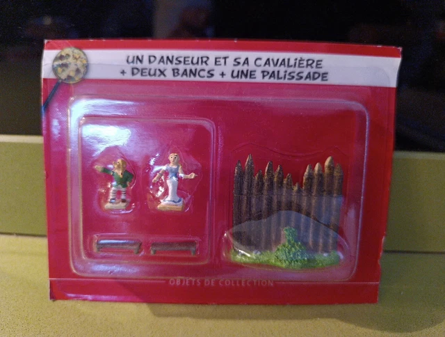 Figurine Astérix Obélix - Collection Village D'Astérix Hachette 2016, Plomb, Neuve