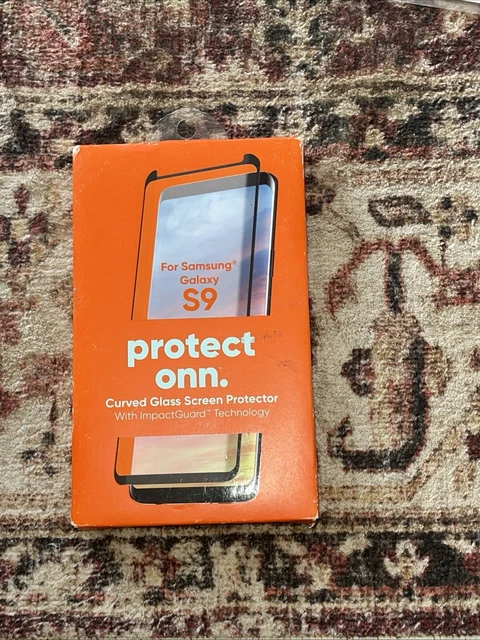 NEW PROTECT ONN Samsung S9 Curved Glass Screen Protector Factory