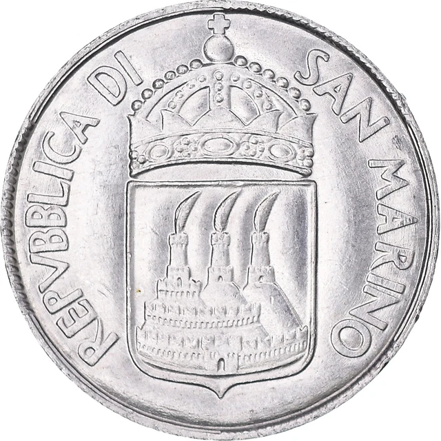 [#1038775] Moneta, San Marino, Lira, 1973, Rome, BB+, Alluminio, KM:22