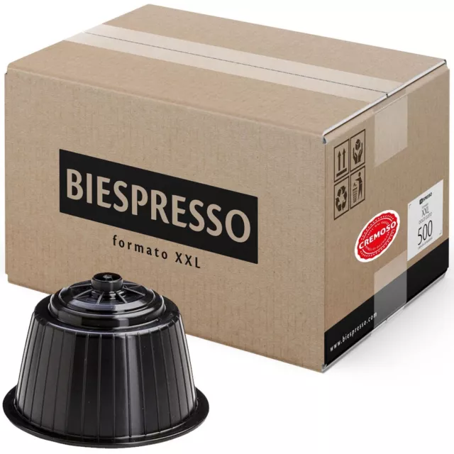 500 Capsule Cialde caffe compatibili per DOLCE GUSTO miscela Cremoso FORMATO XXL