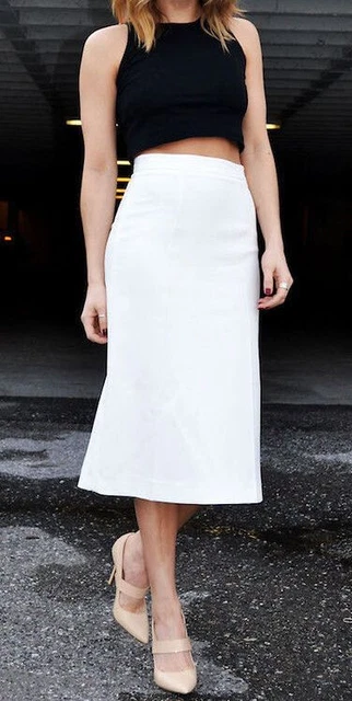 Jupe Zara En Satin Noué - Taille S - Occasion Très Bon état - Couleur écru