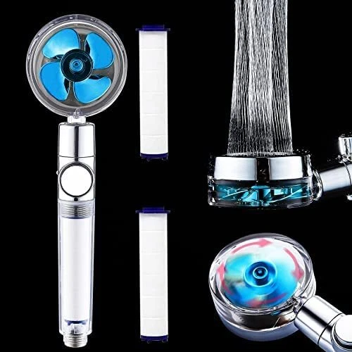 Hydro Jet Power High Pressure Shower Head, The fiji Fan Vortex Turbo Spa