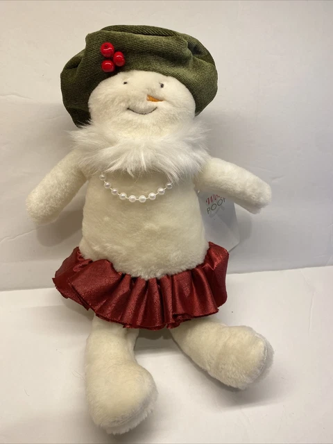 Woof And Poof Female Dressup Snowman Plush Doll 2013 w/ tag Woof And Poof Female Dressup Snowman Plush Doll 2013 w/ tag