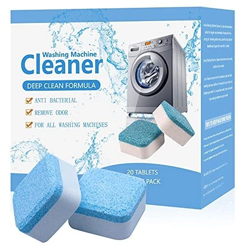 Nettoyant pour machine à laver Nettoyant Lave Linge Nettoyant Solide pour Mac...