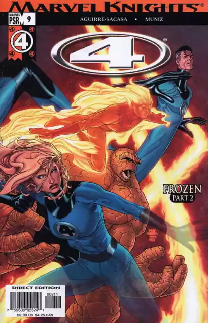 Marvel Knights Fantastic Four #9 Marvel Comics October Oct 2004 (FNVF)