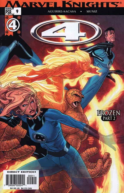 Marvel Knights Fantastic Four #9 Marvel Comics October Oct 2004 (VFNM)