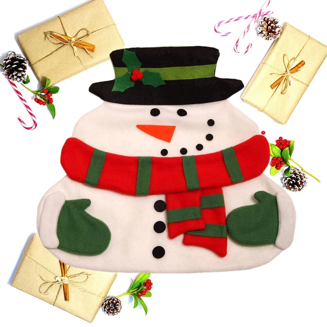 Weihnachten Tischset Urlaub Weihnachtliche Tischsets Schneemann
