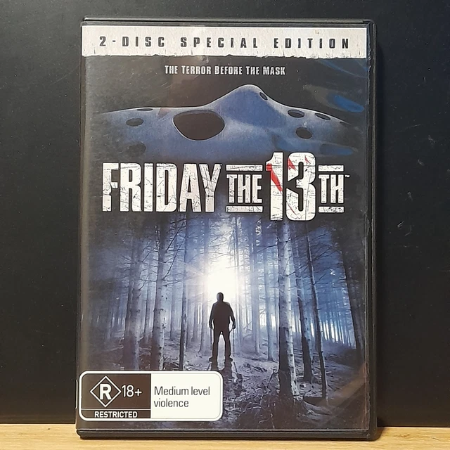 FRIDAY THE 13TH 2 Disc Special Edition DVD Region 4 Rare