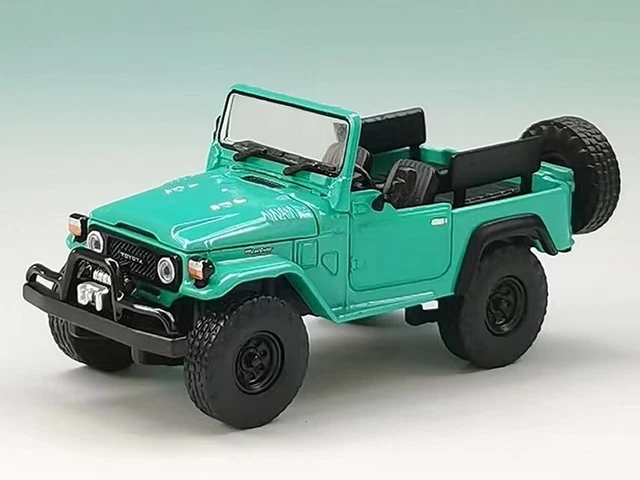Modellino Auto Rhino Model 1:64 Toyota FJ Cruiser FJ40 – Diecast Con Custodia E Supporto - Foto 5