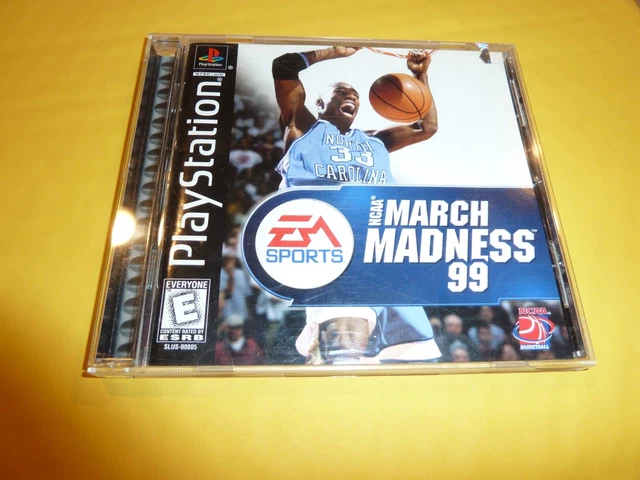 NCAA MARCH MADNESS 99 (Sony PlayStation, PS1, 1998) Completo