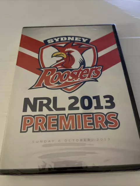 NRL - 2013 Premiers: Sydney Roosters (DVD) Rugby NEW & SEALED  FREE SHIPPING