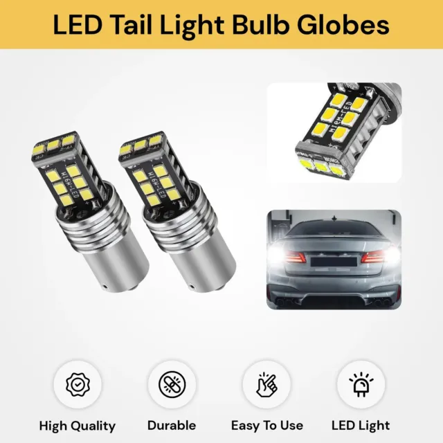 12V BAY15D 1157 DUAL LED Car Tail Brake Reverse Turn Stop Tail Light Bulb Globe