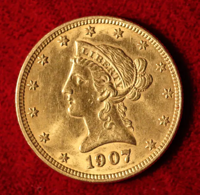 $10 Eagle Gold 1907