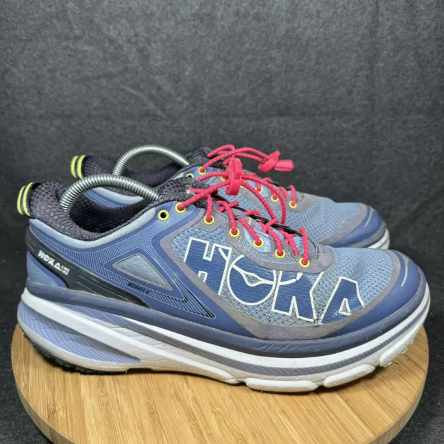 Hoka One One Bondi 4 Women's Size 10.5 Running Walking Shoes Blue