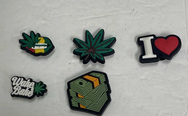 5pcs Weed Money ❤️ Shoe Charms For Crocs Bracelet Shoes (Buy 3 Get 1 Free Set)