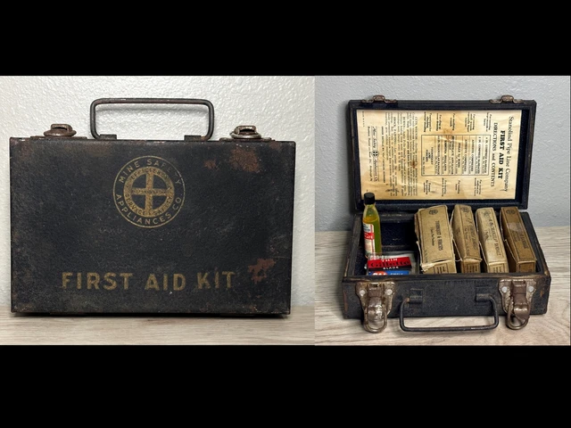 Mine Safety Appliances Co. MSA First Aid Kit /w Contents