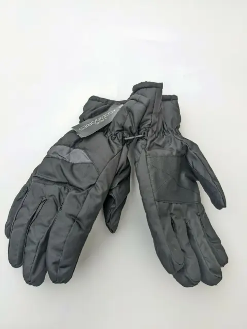 MATALAN Men's Ski Gloves in Black - SIZE S/M