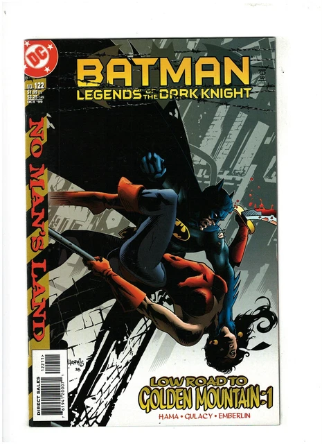 Batman Legends of the Dark Knight #122 VF+ 8.5 DC Comics 1999 No Man's Land