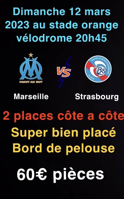 Suivez en temps réel le match Strasbourg contre l'OM (Ligue 1 2025-2026