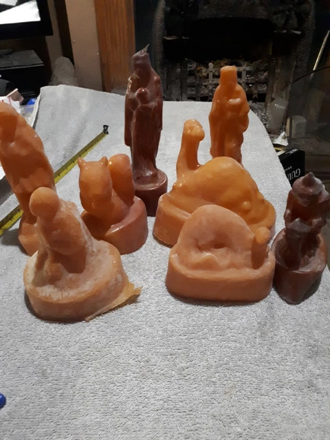 Lote mixto de 25 moldes de látex x8