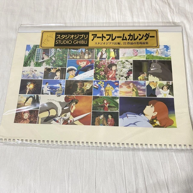 STUDIO GHIBLI ART Frame Calendar 2024 £45.97 PicClick UK