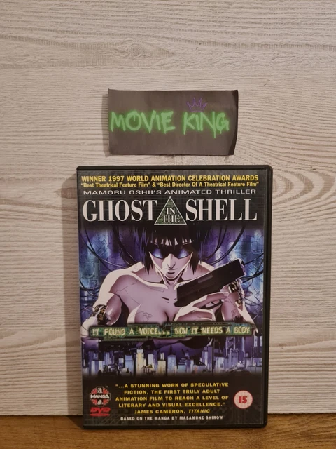 GHOST IN THE Shell (DVD, 1995) Manor Oshil's Animated Thriller [Region ...