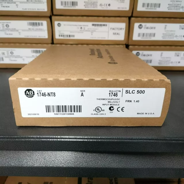 New Factory Sealed AB 1746-NT8 SER A SLC 500 Thermocouple Input Module 1746NT8