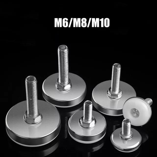 Gummi Verstellbare Füße Schraube Bolzen Nivellierfuß Maschine Möbelfüße M6~M10