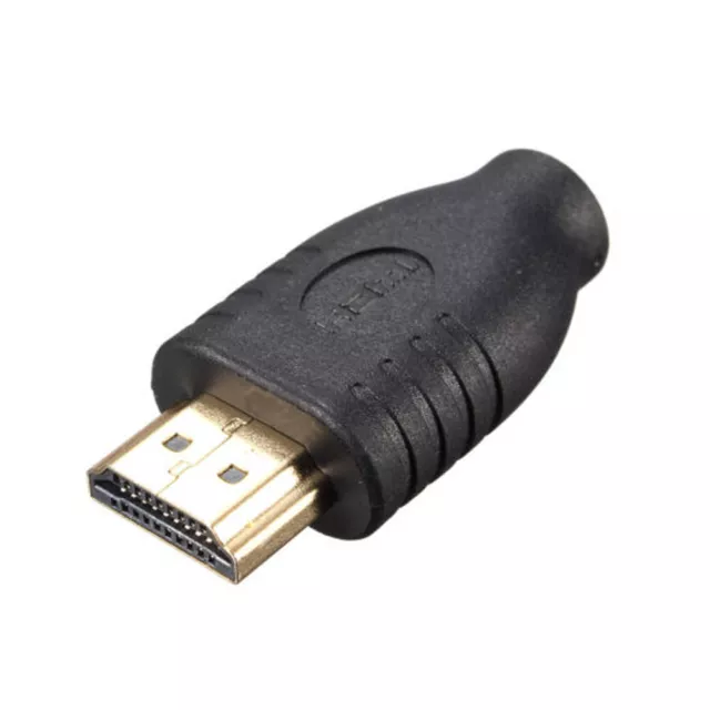 Standard HDMI Male Type A to Micro HDMI Type D Female Socket Adapter Converter