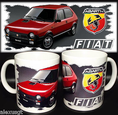 tazza mug FIAT RITMO ABARTH 125 TC classic car scodella ceramica