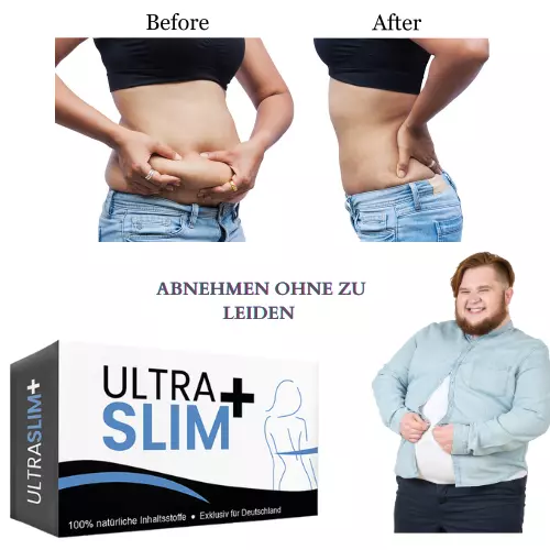 30X Ultra Slim+- Slimming- Abnehmen- Schnell Ohne Diät - Pflanzlich - Man&Woman